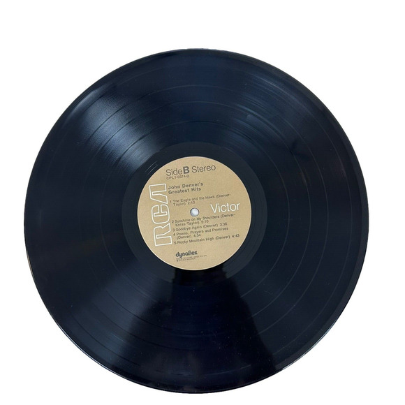 John Denvers Greatest Hits Rocky Mountain High LP Vinyl RCA Records Album 70s - Picture 14 of 15